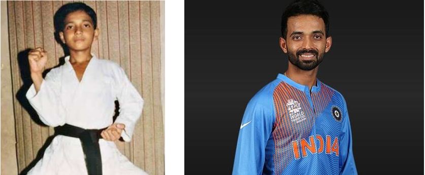 Indian cricketer's Childhood Pictures