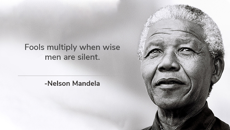 15 motivational quotes by Nelson Mandela