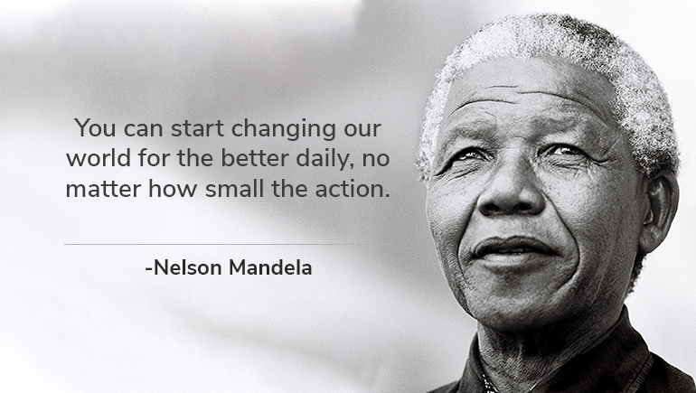 15 motivational quotes by Nelson Mandela