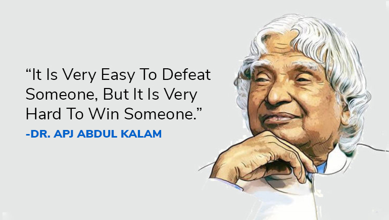 Some of the best quotes by Dr. APJ Abdul Kalam on his Birth Anniversary 
