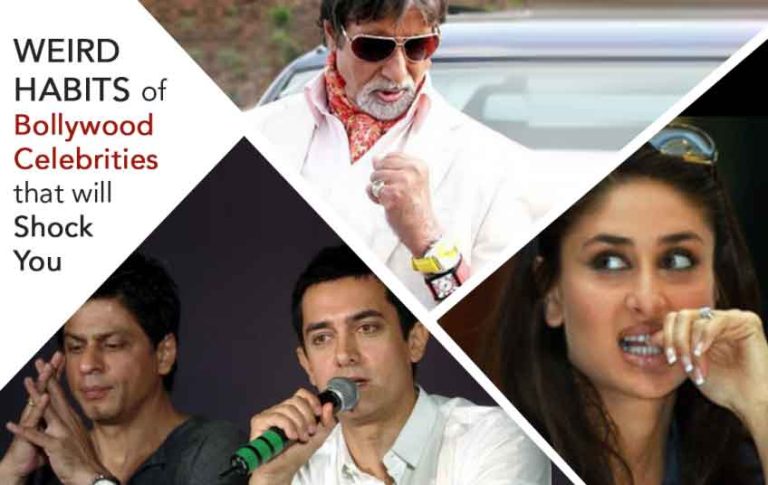 Weird Habits of Bollywood Celebrities that will Shock you