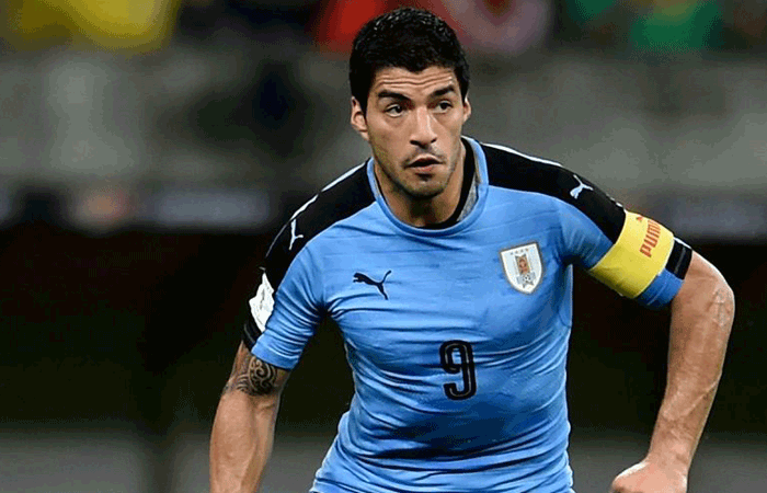 Luis Suarez (Uruguay) :  Agile Monster