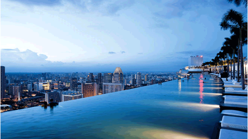 Marina Sands Bay Resort in Singapore