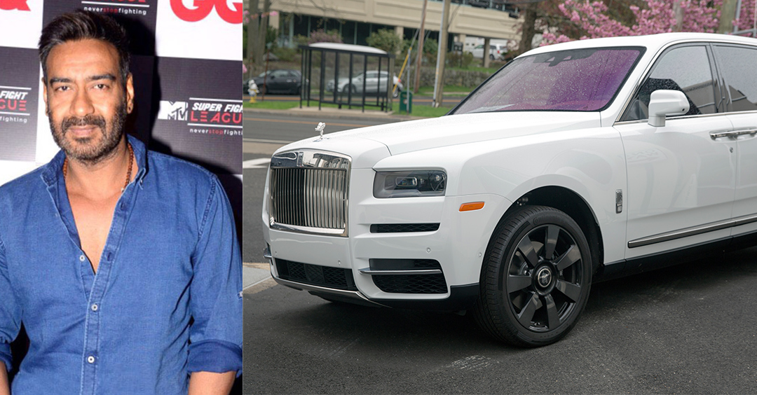 AJAY DEVGN BECOMES THE THIRD INDIAN TO OWN ROLLS ROYCE CULLINAN