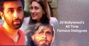 20 Bollywood's All Time Famous Dialogues