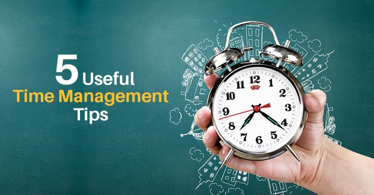 5 useful Time Management Tips