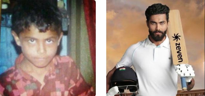 Indian cricketer's Childhood Pictures