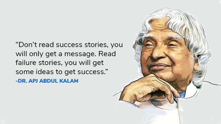 Some of the best quotes by Dr. APJ Abdul Kalam on his Birth Anniversary 