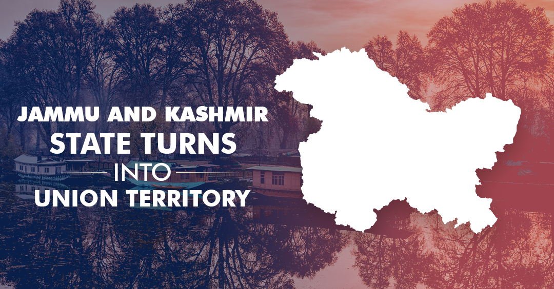 A New Beginning for J&K as Govt declares it as Union Territory