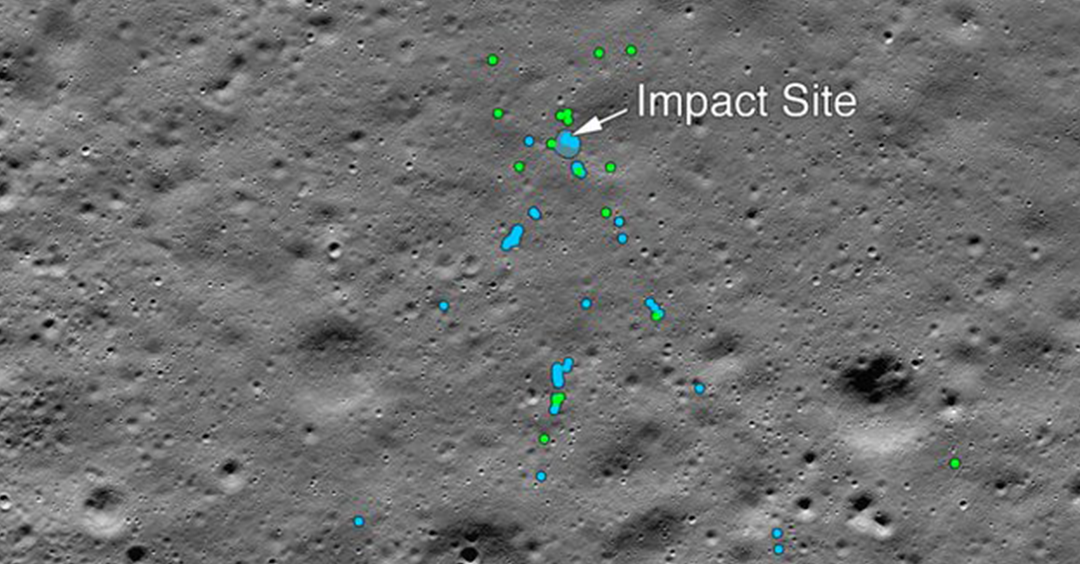 NASA SATELLITE FINDS CHANDRAYAAN-2’S CRASHED VIKRAM LANDER