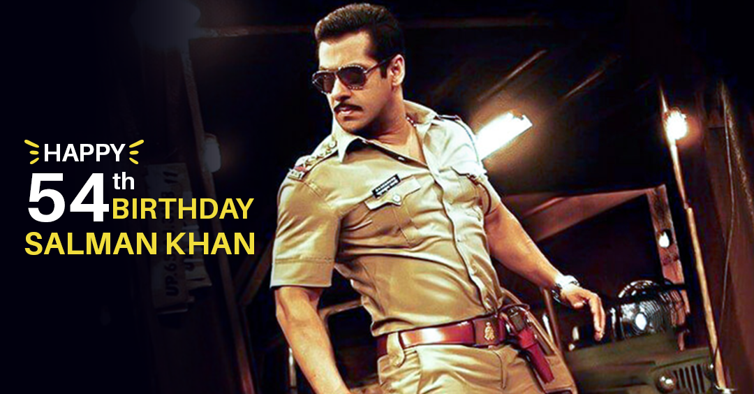 Happy 54th Birthday Salman Khan
