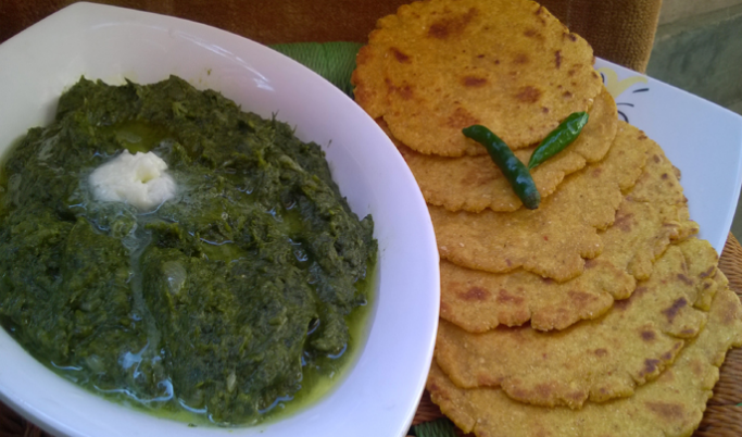 sarson da saag makki di roti