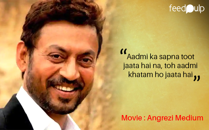 Remembering all time superhit dialogues of Irrfan Khan