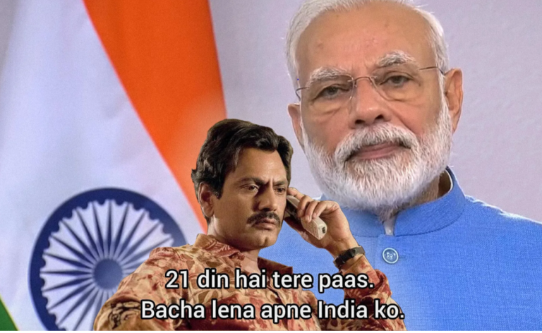 India’s Lockdown in Memes: Today marks One Year of Lockdown Announcement