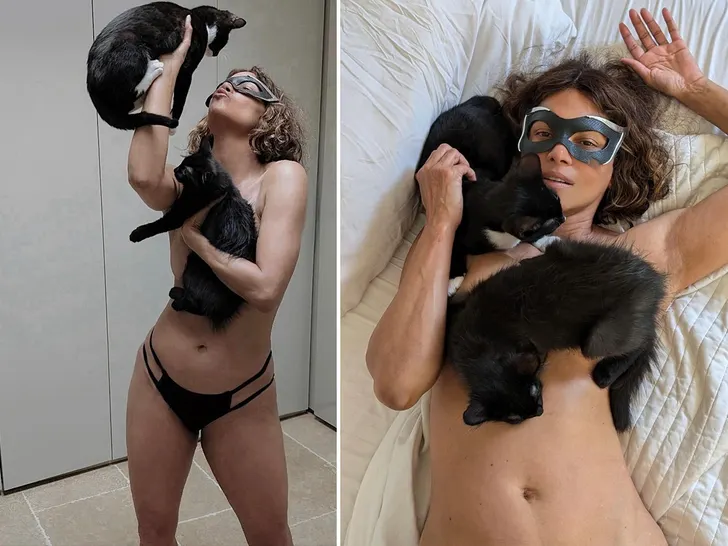 Halle Berry Goes Topless To Mark Catwoman's 20th Anniversary