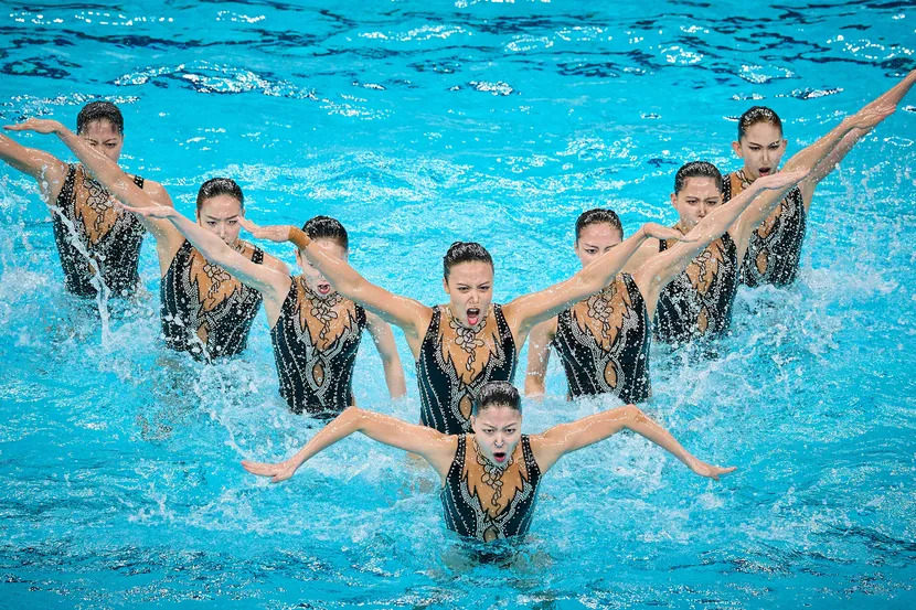 The Magic of Artistic Swimming at the Olympics 2024
