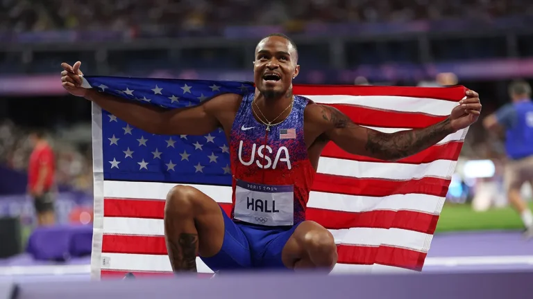 Quincy Hall Stunning Comeback Captures Olympic Gold