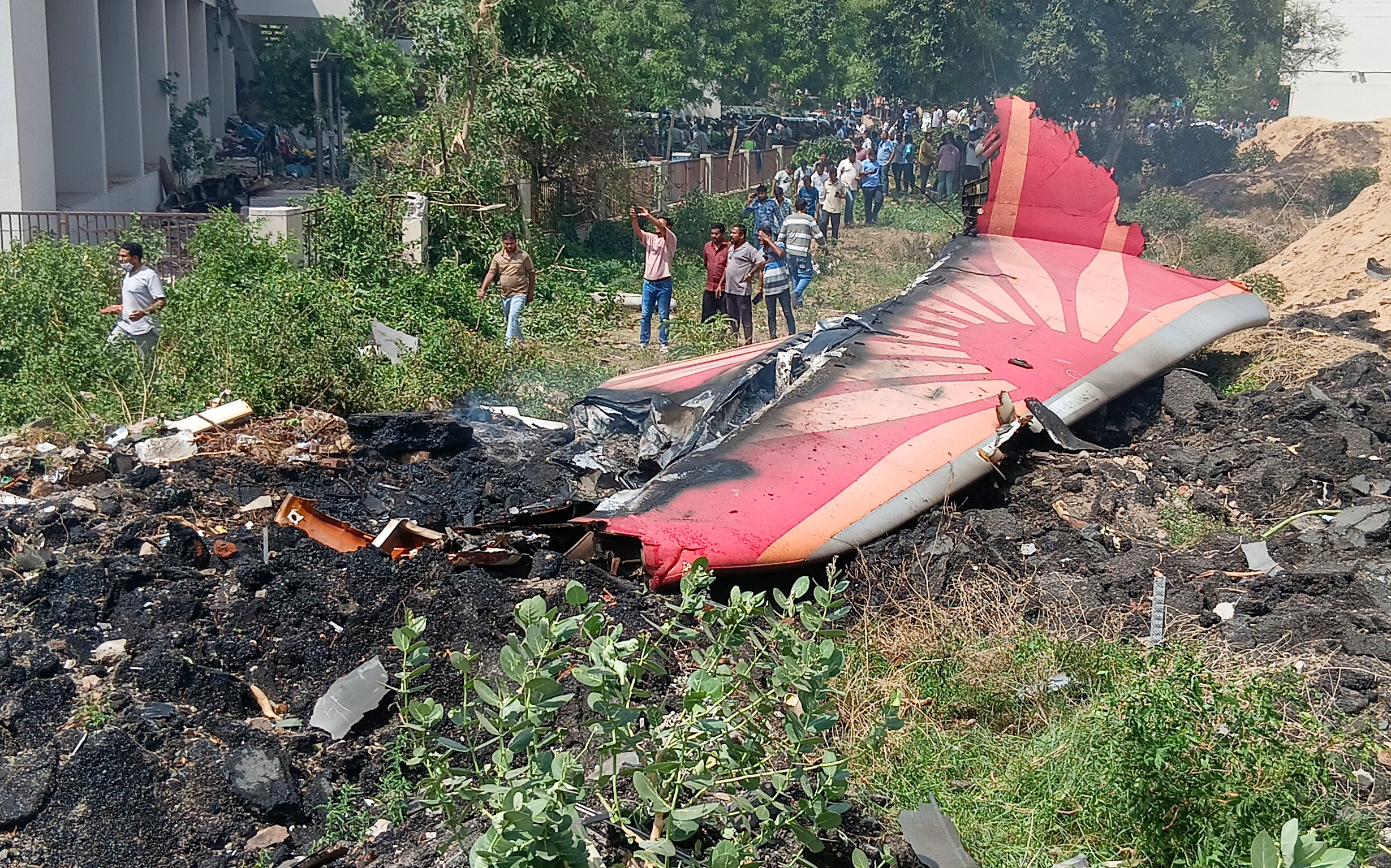 Air India Flight Crashes Seconds After Takeoff from Ahmedabad