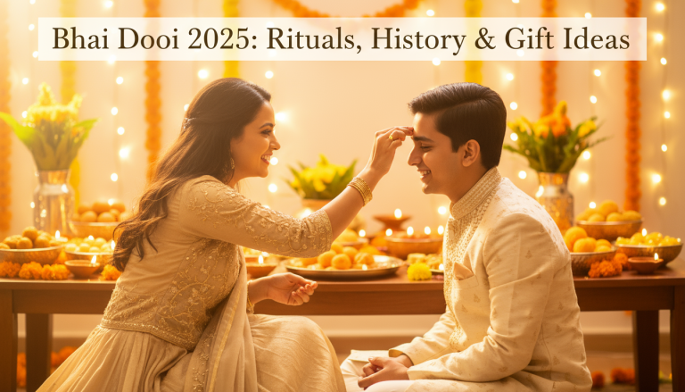 Bhai Dooj 2025: Rituals, History & Gift Ideas